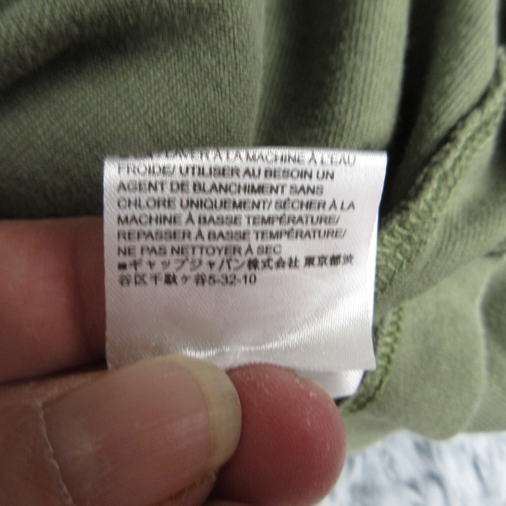 Banana Republic Dress Womens Petites Large Green Cuffed Collared Shift Pockets - Picture 10 of 13
